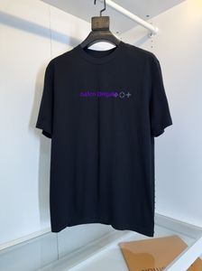 女性のプラスTシャツポロス春/夏新しい純粋な綿のロゴ刺繍弾丸ネックパネルTシャツ背中のスクラッチオールドデザイナーTシャツ513