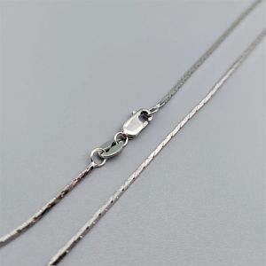 Halsketten Neue echte 925 Silber Schmuck Dreieck Bambus Knoten Echte Gold Galvanik Personalisierte Trend, Kostenloser Versand