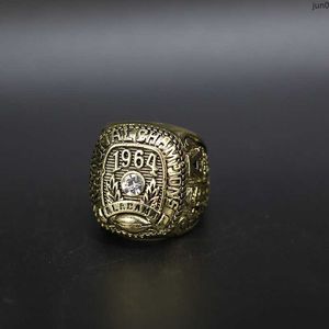 Mistrz projektanta pierścienia pierścienia NCAA 1964 Alabama Red Tide Championship Ring High Grade Mistrzostwo