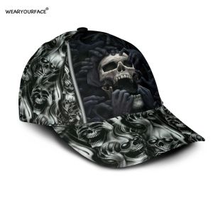 Conjuntos Crânio Veado Yaoi 3D Todo Impresso Snapback Chapéu Homens Mulheres Adulto Hip Hop Headwear Outdoor Sun Visor Boné de Beisebol