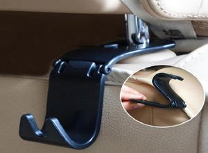 Universal car hooks nice for clothes Handbags Grocery Bags Convenient headrest chair Seat back rear storage holder rack hangers6310232