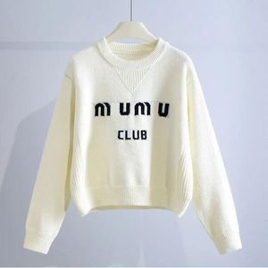 Designer womens sweater jumper Jacquard pattern Knitted classic letter Knitwear Autumn winter keep warm jumpers design pullover Knit sweaters tops