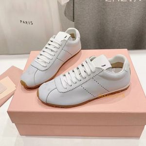 Designer Sneakers Platform Casual Shoes Retro Fashion Luxury Flat Suede Leather Running Shoes Women Gat Trainers With Box