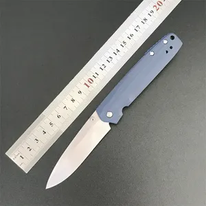 Camping BM 485 Folding Knife G10 Handle Outdoor Self Defense Military Knives Pocket Knives EDC Security Tool