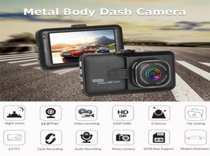 Popüler Araba DVR Dijital Video Dashcam Otomatik Kayıt Cam 3 inç Novatek 1080p Full HD 140 ° WDR GSensor Hareket Algılama Parki2649634