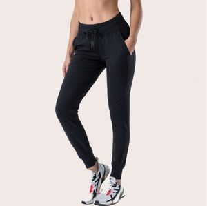 lululemen womens Yoga Ninth Pants Push Fitness Leggings Soft High Waist Hip Lift Elastic Casual Jogging Advanced Design 6688