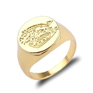 Kingsman Ring 비밀 서비스 Custom Signet Rings For Men Women Jewelry 14K Yellow Gold Men Ring