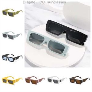 Moda OFF W óculos de sol Luxo Offs White designer para homens e mulheres estilo legal moda quente clássico placa grossa preto branco moldura quadrada óculos off homem óculos CYVD