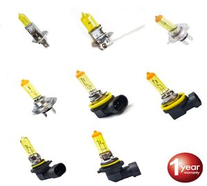 2X Car Headlight Halogen Bulb 1PCS H1 H3 H4 H7 H8 H11 9005 HB3 9006 HB4 12V 6055W 3000K Xenon Yellow fog light Spotlight4774921