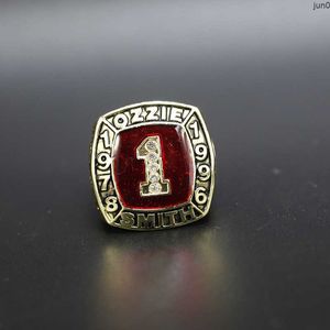 Band Rings Anel do campeonato do Hall da Fama do Beisebol da MLB 1978 1996 estrela Ozzie Smith frente 1 número