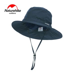 Caps NatureHike QuickDrying Camping Hat Folding Fishing Cap Outdoor Hink Hat Windproof Trekking Hat Safari Jakt Hat Män kvinnor