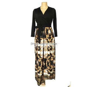 Этническая одежда Африканские платья для женщин Африканская одежда Платье Длинная юбка Dashiki Дамы Анкара Женский костюм Мода Drop Deliver Dhof4