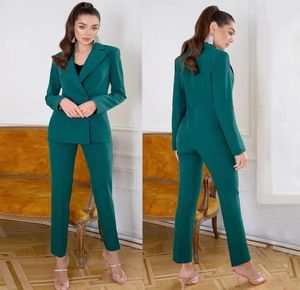 New Women Suits Lady Formal Business Office Tuxedos Mother Wedding Party Special Occasions Ladies Two-Piece Set Jacket Pants A05