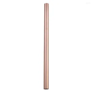 Drinking Straws Metal Straight Straw Eco-Friendly Stainless Steel Large Pearl Milk Tea Juice Drink