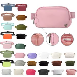 حقيبة اليوغا في كل مكان حقيبة حزام 1L Fanny Pack Designer Chest Bumbag Nylon Womens Men Conder Crossbod