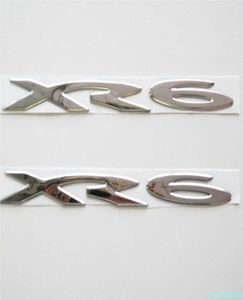 Word XR6 CAR PVC CHROME 3D LETTER CAR TRUNK HOOD BADGE EMBLEMBカスタムネームプレートステッカーデカール7125056