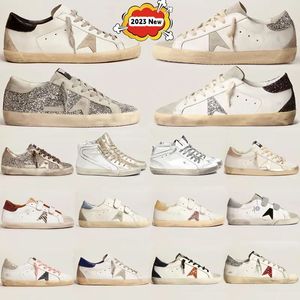 2024 Designer shoes Golden Sneakers Casual Star Shoes Luxury Ball-Star Dirty Old Loafers Italy Brand Original Platform Trainers Mens Womens dfhdh