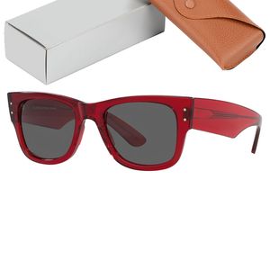 Luxusbrille 0840S MEGA Sonnenbrille Herren Damen Acetatrahmen Echtglaslinsen Sonnenbrille für Männlich Weiblich mit Lederbox