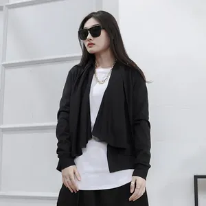 Women's Jackets Ladies Long Sleeve Cardigans Spring And Summer Yamamoto Wind Dark Fashion Trend Casual Versatile Large Size