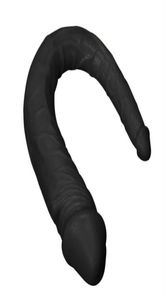 Black Double Ended Dildo Realistic Long Double Dongs Big Fake penis Female Masturbation Sex Toys For Women Lesbian234u2331624