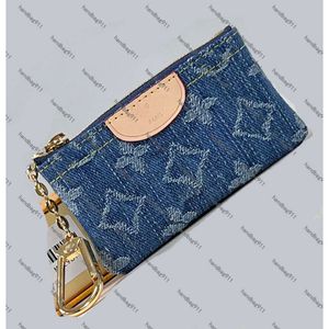 Designer Wallet 24SS Women CRAFTY ZIPPY Long Short Wallets Handbag Denim Blue Classic Flower Luxurys Designers Bag Travel Wallet Coin Purse M82959 M82961 M82958