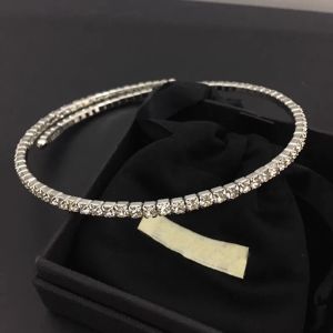Torques LONDANY necklace Simple Crystal Collar Versatile Light Luxury Girl Neckchain Short Rhinestone Elastic Choker Sweet Collar Chain