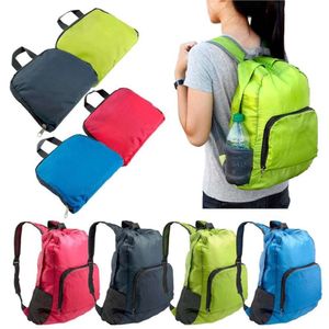 Original Factory Custom Rucksack Wandern Reisen 210D Polyester Faltrucksäcke für Freizeitsport Rucksäcke Tasche 81 Packungen Packungen 78 Packungen Packungen