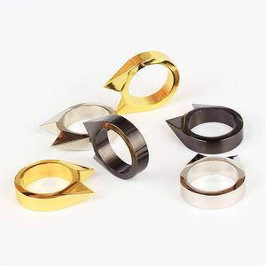 Ear Damen Wolf Cat Supplies Einzelschnalle Fensterbrecher Ring Selbstverteidigung Finger Tiger 6353