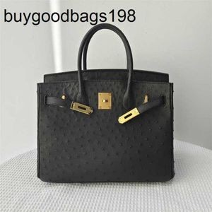 Designer Bag Bk Ostrich Handbags Ostrich Handbags Designers Bags Xinyiqi Lola Gu Jias Highdefinition Bk30cm Real Leather Bag Wax Line Large Capacity Handbag