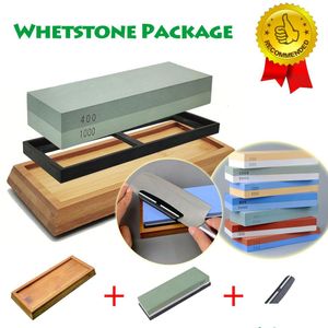 Sharpeners 240 8000 GRIT SHASTING STONE WATER WASTSTONE Professional Knifeer Fixed Angle Guide System Polering SE DHW5W