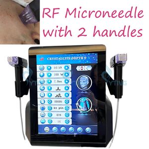 Morpheus8 Microneedling with Radiofrequency Machine Fractional RF Microneedling Skin Tightening Neck Lifting Acne Scar Treatment Stretch Mark Removal