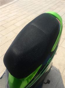Vattentät täckning andningsbar motorcykel moped skoter säte täcker sommar 3d mesh kudde antislip26622854638269