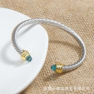 Designer David Yumans Yurma Yurma Jewelry Bracelet Cable Twist Opening 5mm David