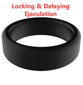 yutong Thick Training Locking Cock Rings Dildo Sleeve Penis Ring Adult Product Toys For Man Male Lasting Delay Ejaculation Exercis5476804