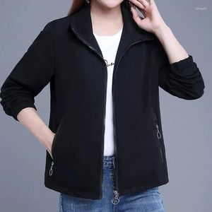 Women's Trench Coats 2024Spring Jacket Women Autumn Loose 4XL Fashion Coat Lady Western-Style Mother Casual Outweat Female A224