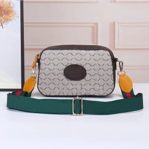 Designer klasyczny tygrysy worki na głowę w paski szeroki pasek na ramię wzór luksusowych damskiej torby crossbody torba męska WWALLELET B