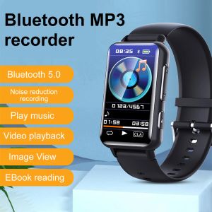 Players S8 Digital Voice Recorder 4/8/16/32G Relógio de pulso Smart HD Cancelamento de ruído Suporte de gravação MP3 player ebook Video View View View