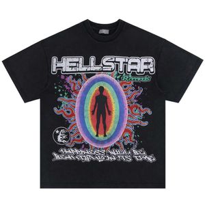 Mens T-shirts 2023 Hellstar Shirt Short Sleeve Tee Men Women High Quality Streetwear Hip Hop Fashion T Shirt Hell Star Hellstar Short Cotton Tee J3HH# VQLN 475