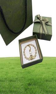 Projektantka Pszczoła miedziana kryształowa bransoletka diamentowa vintage złoto z pudełkiem idealnym dla mężczyzn i kobiet prezent na darowiznę 5697455