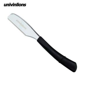 6 Quotunivinlions Altın Gümüş Bıçaklar Düz Razor Stick Erkekler için Kadınlar Berber Tıraş Bıçağı Bahar Tasarımı Sakal Yüzü Koltuk Altyap Bo1607545