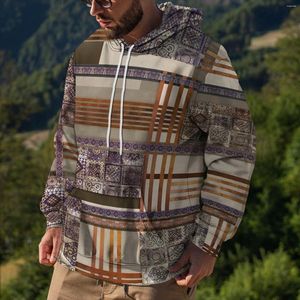 Hoodies masculinos de lã grossa jaquetas masculinas gráfico impresso com capuz camisa de suor outono moda todos os jogos quente casual solto