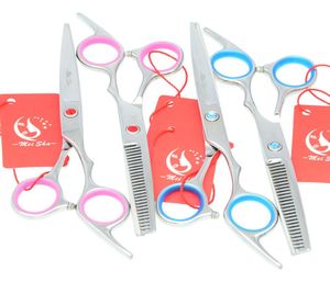 60 -tum Meisha Professional Hair Scissors Japan 440C Barber Salon Shop Hair Cutting Scissors frisörsax Tunnande Shears2656029