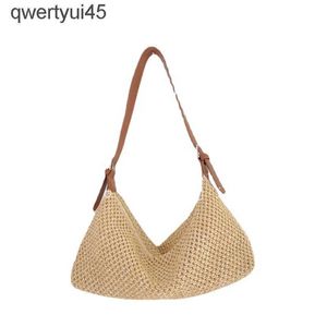 TOTES Woman Straw Bag Bag i tleven Soulder Knid Ollow Out Crossbody Bag Summer Messenger Bag Women Duża pojemność Toteh24220