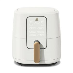 Beautiful 6-quart touchscreen air fryer white ice Drew Barrymore 240220