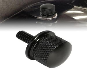 2 bulloni per sella in acciaio inossidabile nero di alta qualità ricavati dal pieno per accessori moto Street Glide6639710