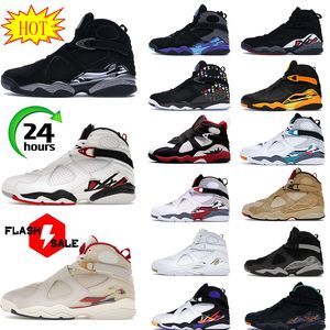 2024 basketball shoes 8 casa yellow black Gunsmoke Jumpman white Aqua Outdoor 8s women mens sneakers sports trainers size 7-13