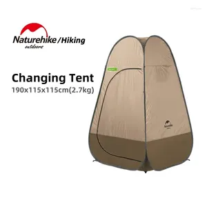 Tält och skydd Naturehike Ultra Light Portable Outdoor Camping Fishing Tent Dressing Shower Mobil Toalettfällning