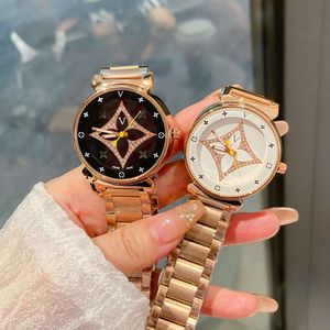 Luxury louiseities Gold Women Watch Top Brand 32mm Designer Wristwatches Diamond Lady watches For Womens Valentines Christmas Mothers Day Gift 0220