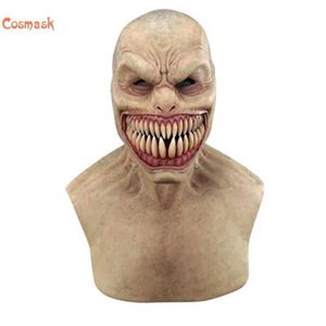 Cosmask 2020 Halloween Scary Latex Headwear For Adult Costume Party Props Horror Funny Cosplay Party Mask Old Man Headgear Masks Q3145