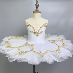 Stage noszenie dla dzieci dziewczynki szjelowe jezioro balet taneczne ubrania dorosły naleśnik balerina baletka figurowa sukienka dla dzieci profesjonalne tutu